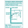 Tubo Entrada Longo Cromado para Sifão Articulado de Cozinha 1682 Deca - 4204602 - 2