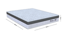Ver imagem 2 de Colchão Casal Matera ml (Eps - D33 Misto Espuma) 26x138x188cm Orthoflex Branco/Cinza
