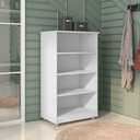 Ver imagem 3 de Kit 2 Armários Organizador Multiuso Rosana 2 Portas Branco