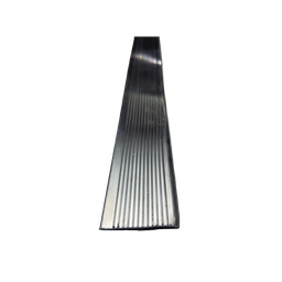 Perfil Moldura Aluminio Soleira P/ Piso Barra 1 Metro - Cor Alumínio Natural - 1