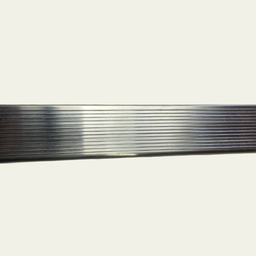Perfil Moldura Aluminio Soleira P/ Piso Barra 1 Metro - Cor Alumínio Natural - 3