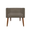 Ver imagem 3 de Banco Decorativo Nina Suede Capuccino - Dominic Decor