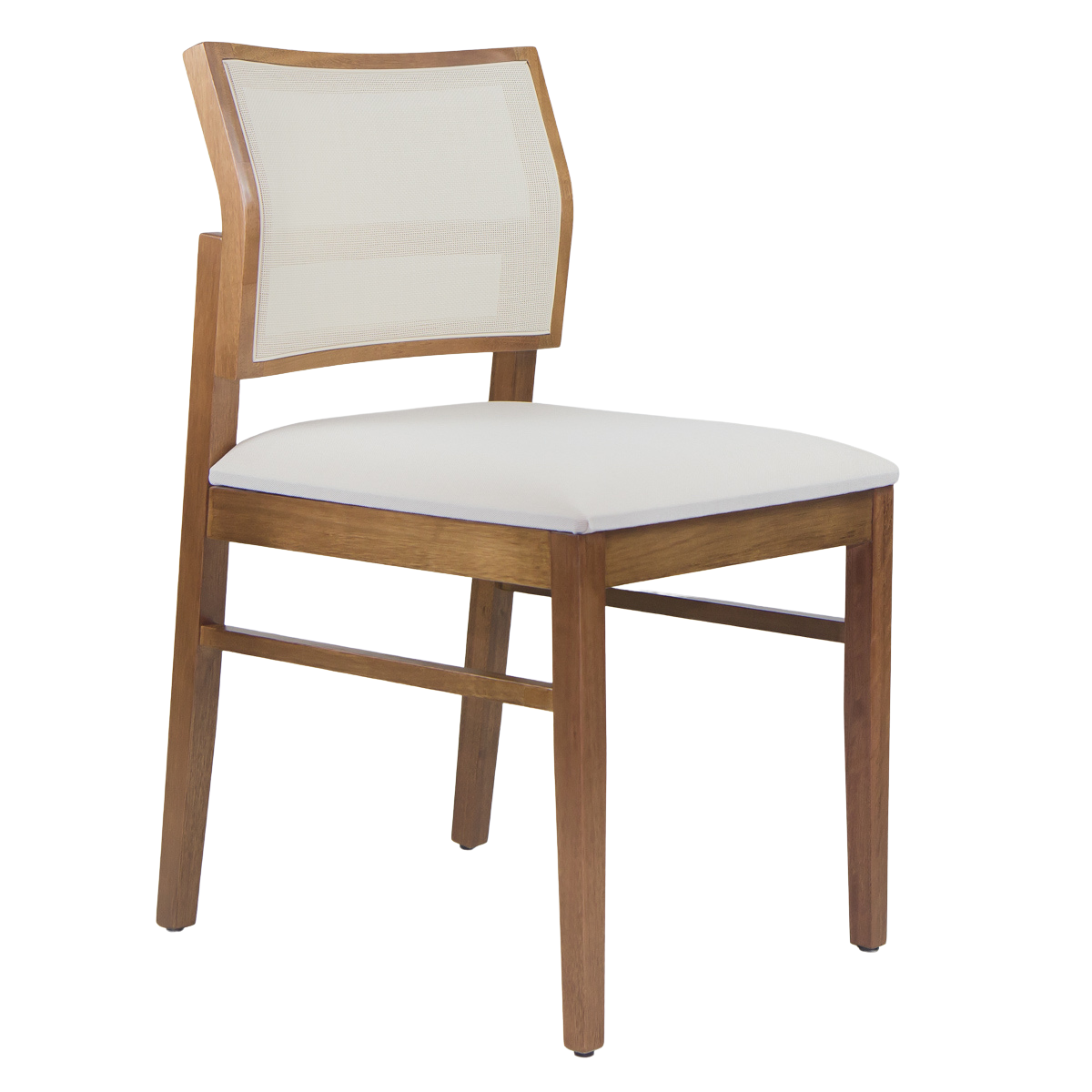 Cadeira de Jantar Toquio Natural Tela Slim Pvc