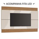Ver imagem 2 de Painel para Tv Classic 218cm Off White/ Freijó - Imcal