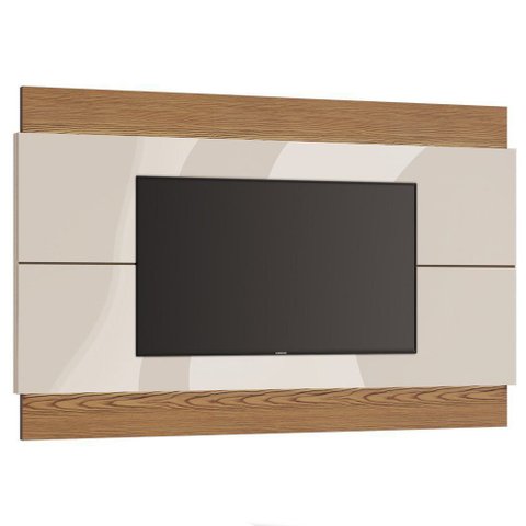 Painel para Tv Classic 218cm Off White/ Freijó - Imcal