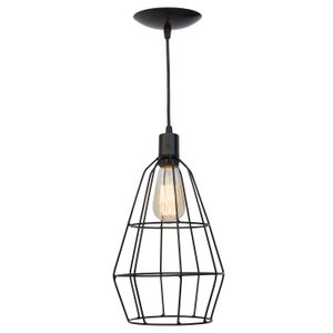 Pendente Aramado Poptem veneza cone preto