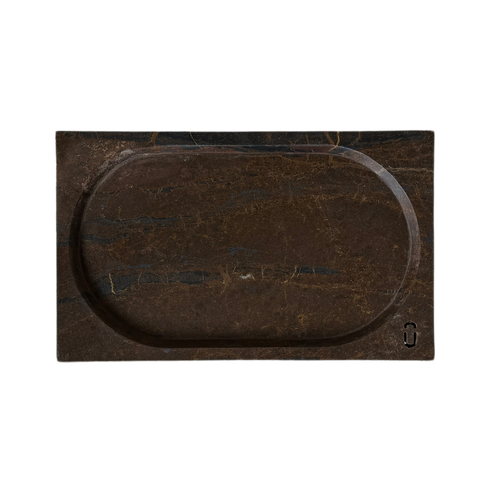 Petisqueira Venezia Quartzito Bronzita Vintage - M