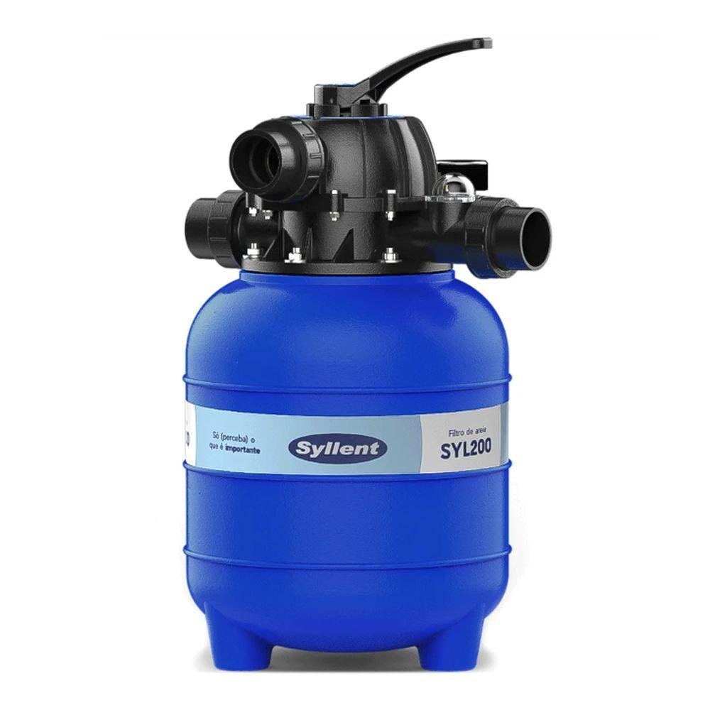 Filtro de Areia para Piscina 24.000l Syllent Sly200 Ofurô