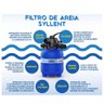 Filtro de Areia para Piscina 24.000l Syllent Sly200 Ofurô - 4