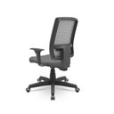 Ver imagem 3 de Cadeira Brizza Presidente Plaxmetal Tela Cinza Base Standard Back System Assento Poliéster Cinza T57