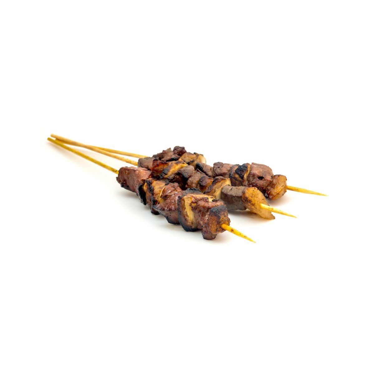 Espetos de Bambu para Churrasco de 25cm X 4mm - 50pct com 40un - 7