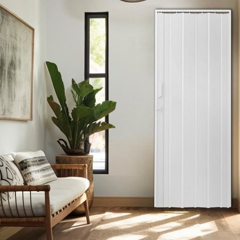 Kit com 2 Portas Sanfonada de Pvc 210x84cm Bariri