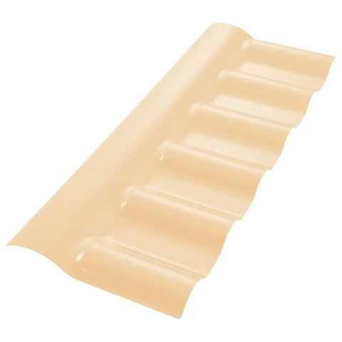 Cumeeira Central Articulada Plan Pvc 88x37 Marfim - P3030020 - Afort