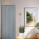 Ver imagem 1 de Kit com 4 Portas Sanfonada de PVC 210x84cm Bariri Cinza/Granizo