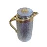 Garrafa Térmica Prata com Dourado para Café e Chá - 700ml - 5
