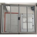 Ver imagem 2 de Vitro de Alumínio 4 folhas 1,00 x 1,20 sem grade cor Branco