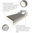 Ver mais imagens de Conjunto Infantil Solteiro New Cori Venus Yescasa Branco
