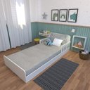 Ver imagem 1 de Conjunto Infantil Solteiro New Cori Venus Yescasa Branco