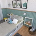 Ver imagem 6 de Conjunto Infantil Solteiro New Cori Venus Yescasa Branco