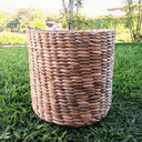 Ver imagem 2 de Cesta de Palha em Taboa Trevo - Casa Toco