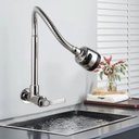 Ver imagem 1 de Torneira de Cozinha,pia Cromado Metal Parede F12