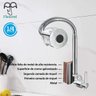 Torneira de Cozinha,pia Cromado Metal Parede F12 - 4