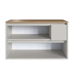 Balcão Gabinete de Banheiro Suspenso 80 Belarus com 2 Portas - 3 Balcão Gabinete de Banheiro Suspenso 80 Belarus com 2 Portas - 3