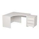 Ver mais imagens de Escrivaninha Mesa Escritório em L 135cm com Gaveteiro com Rodízio Ficus CabeCasa MadeiraOriginals