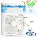 Ver imagem 5 de Mini Refrigerador Ar Ventilador Umidificador Climatizador