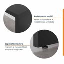 Ver imagem 5 de Escrivaninha Mesa Escritório em L com Gaveteiro com Rodízio Ficus 135cm CabeCasa MadeiraOriginals Pr