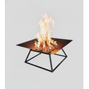 Ver imagem 1 de Lareira 70cm P/ Jardim Fogueira Externa Portatil a Lenha