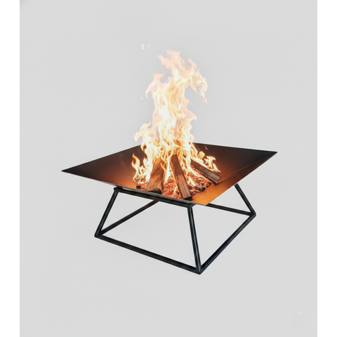 Lareira 70cm P/ Jardim Fogueira Externa Portatil a Lenha