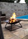 Ver imagem 2 de Lareira 70cm P/ Jardim Fogueira Externa Portatil a Lenha