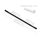 Ver imagem 6 de Tubo Extensível Multiuso Preto 60x90cm Maxeb - 9801