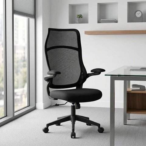 Cadeira Ergonômica Escritório Polaris Preto