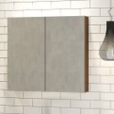 Ver imagem 2 de Espelheira Para Banheiro Life 60 Cor: Freijó