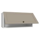 Ver imagem 7 de Armário Aéreo 70 cm 1 Porta Basculante Branco/Crema Vik Madesa