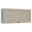 Ver imagem 1 de Armário Aéreo 70 cm 1 Porta Basculante Branco/Crema Vik Madesa