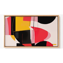 Ver imagem 2 de Quadro Decorativo N°120 115x70cm - Panorâmico Abstrato - Geométrico Expressivo - Rollflex