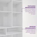 Ver imagem 7 de Quarto Infantil Cama com Grades Petit e Guarda Roupa Curió 4 Portas Casatema MadeiraOriginals Branco