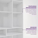 Ver imagem 7 de Quarto Infantil Cama com Grades Petit e Guarda Roupa Curió 4 Portas Casatema MadeiraOriginals Branco