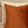 Capa de Almofada Quadrada Terracota | Casa Paloma - Suede - 4