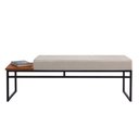 Ver imagem 2 de Banco Estofado 2 Lugares Paradise Conforto Elegância Recamier