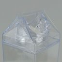 Ver imagem 6 de Garrafa de Acrílico 1L Transparente 26x7x7cm Água Suco Geladeira Bebidas Tampa
