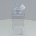 Ver imagem 7 de Garrafa de Acrílico 1L Transparente 26x7x7cm Água Suco Geladeira Bebidas Tampa