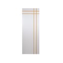 Ver imagem 2 de Kit com 3 Folhas de Porta Madeira Decorada 210x60cm Espessura 3,5cm Mantiqueira MGM Branco