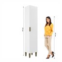 Ver imagem 5 de Paneleiro para Cozinha Iara 1 Porta 193C X 28cm x 37cm Bege/Branco