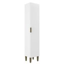 Ver imagem 1 de Paneleiro para Cozinha Iara 1 Porta 193C X 28cm x 37cm Bege/Branco