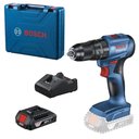 Ver imagem 1 de Parafusadeira Furadeira Impacto Bateria Bosch 18v Gsb 185-li