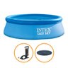 Piscina Inflável Easy Set 3.077 Litros Com Bomba de Inflar + Capa Intex - 1